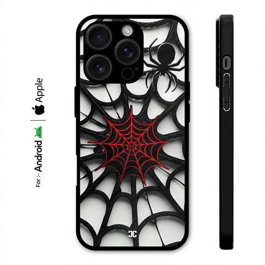 White Webs Case – Premium PrintShield Mobile Cover