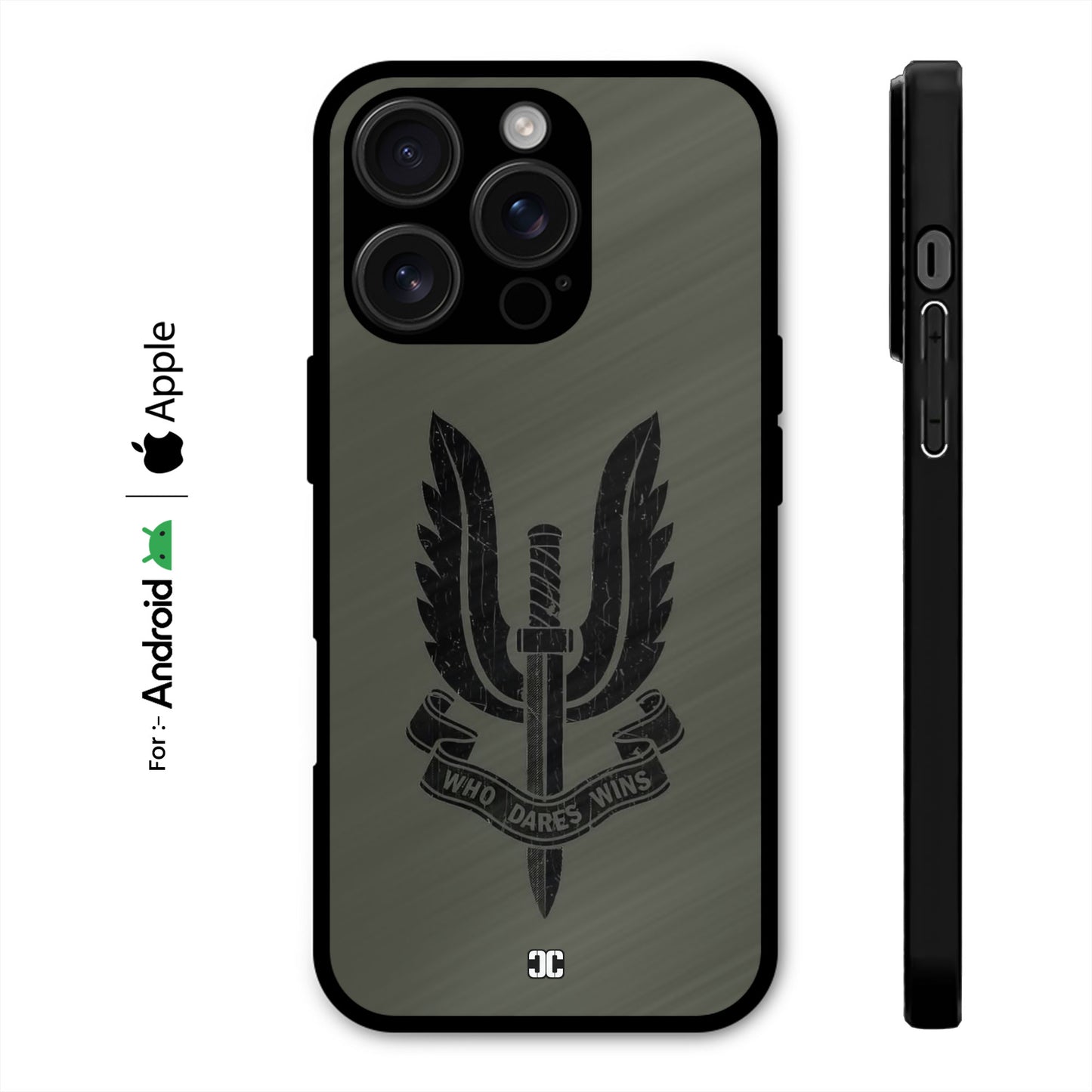 Who Dares Wins Case – Premium PrintShield Mobile Cover