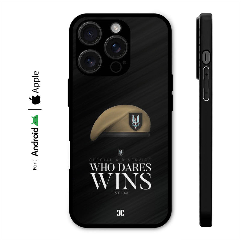 Who Dares Case – Premium PrintShield Mobile Cover
