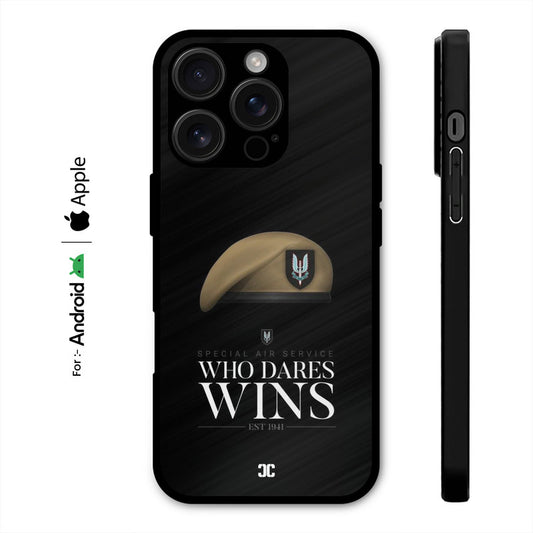 Who Dares Case – Premium PrintShield Mobile Cover