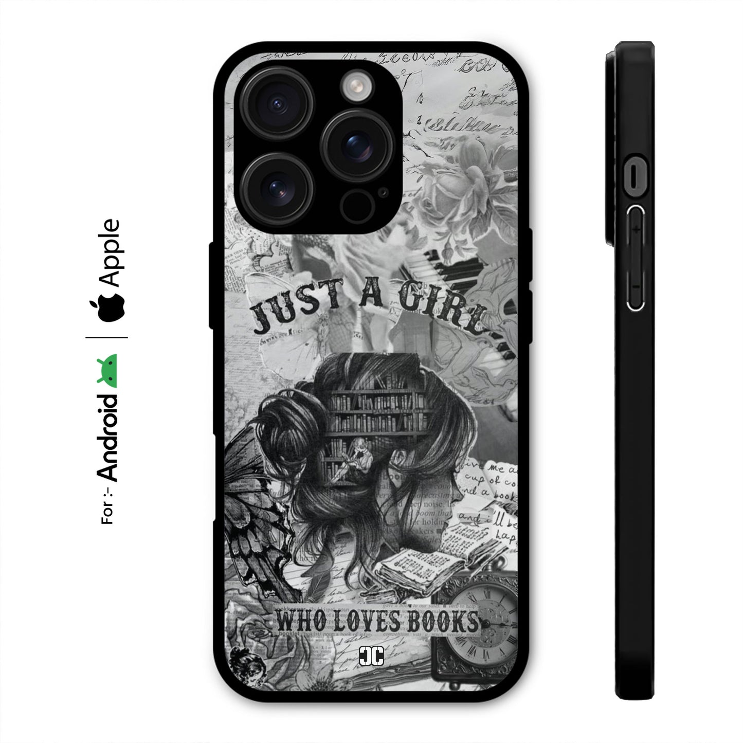 Who Loves Book Case – Premium PrintShield Mobile Cover