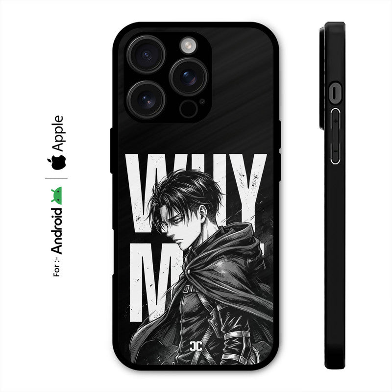 Why Me Case – Premium PrintShield Mobile Cover