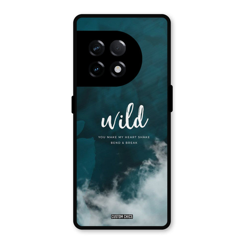 Wild Cloud OnePlus 11R Mobile Back Cover - Typography PrintShield Case