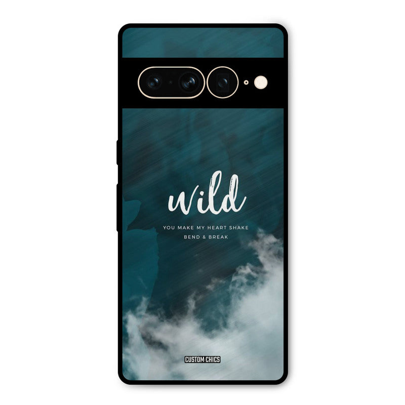 Wild Cloud Google Pixel 7 Pro Mobile Back Cover - Typography PrintShield Case