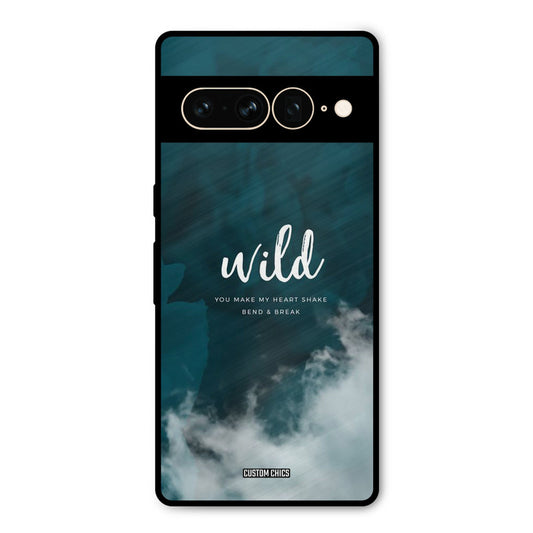 Wild Cloud Google Pixel 7 Pro Mobile Back Cover - Typography PrintShield Case