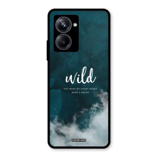 Wild Cloud Realme 10 Pro Mobile Back Cover - Typography PrintShield Case