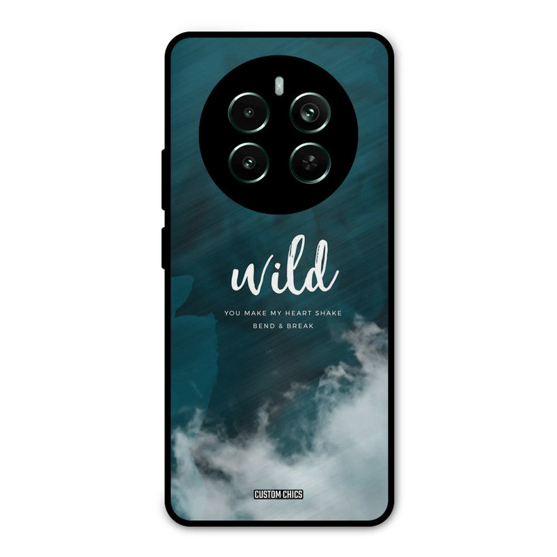 Wild Cloud Realme 12 Plus Mobile Back Cover - Typography PrintShield Case