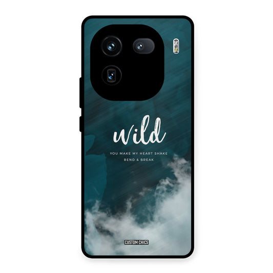 Wild Cloud iQOO 12 Mobile Back Cover - Typography PrintShield Case