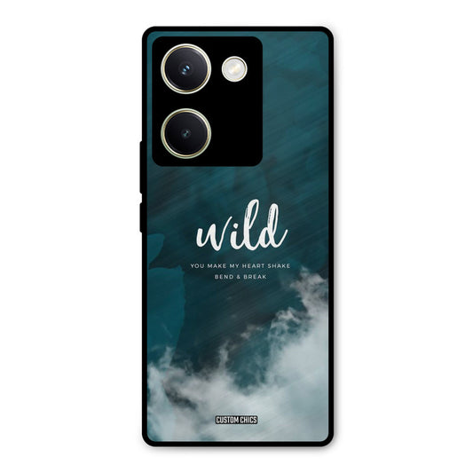 Wild Cloud Vivo Y200 Pro Mobile Back Cover - Typography PrintShield Case