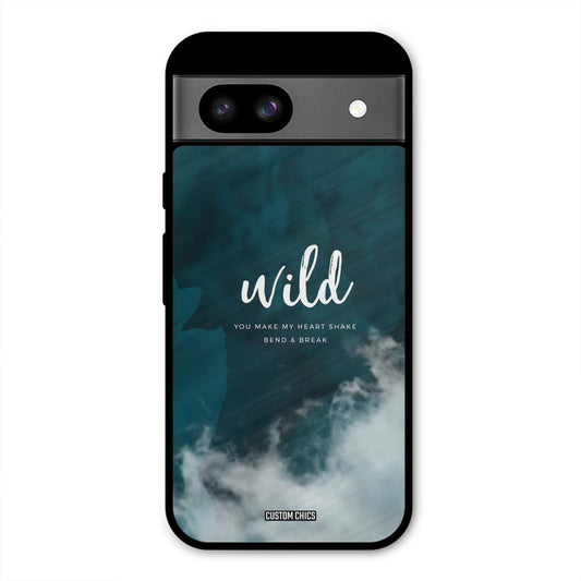 Wild Cloud Google Pixel 8a Mobile Back Cover - Typography PrintShield Case