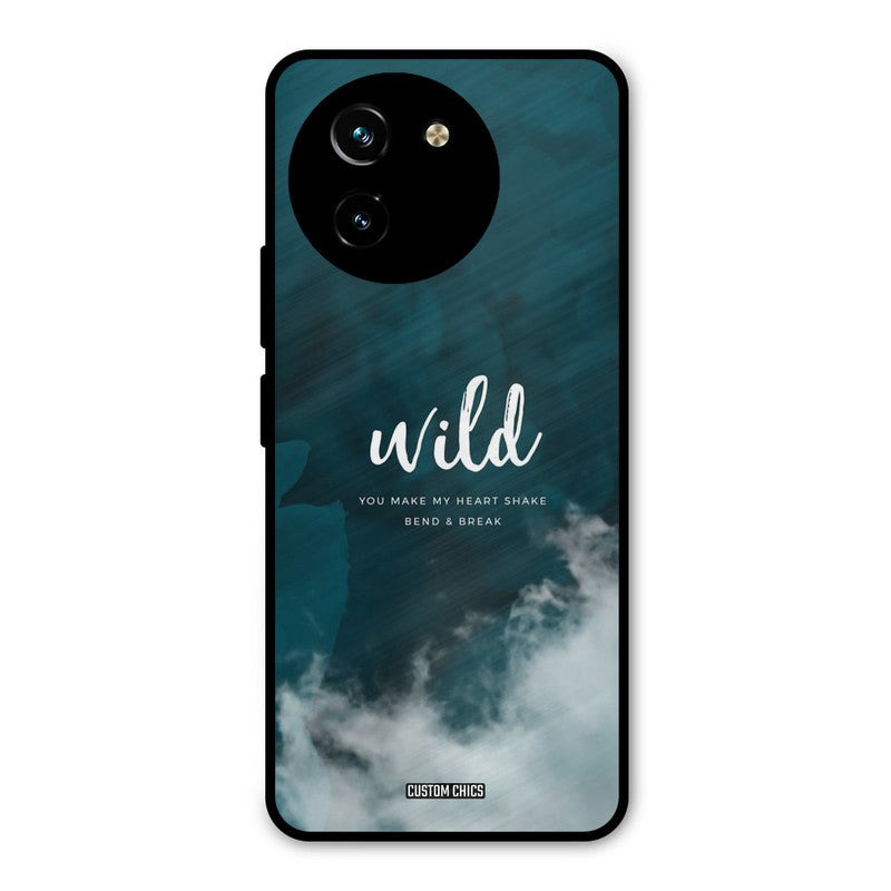 Wild Cloud Vivo Y200i Mobile Back Cover - Typography PrintShield Case