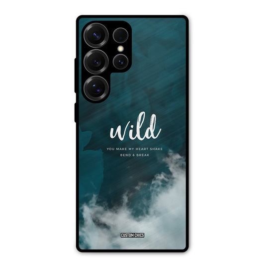 Wild Cloud Samsung Galaxy S25 Ultra Mobile Back Cover - Typography PrintShield Case