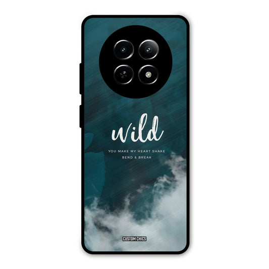 Wild Cloud Realme Narzo N65 Mobile Back Cover - Typography PrintShield Case