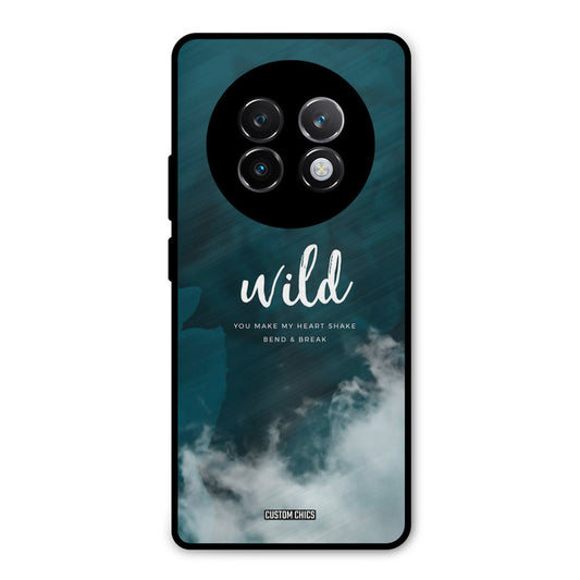 Wild Cloud Realme 13 Plus Mobile Back Cover - Typography PrintShield Case
