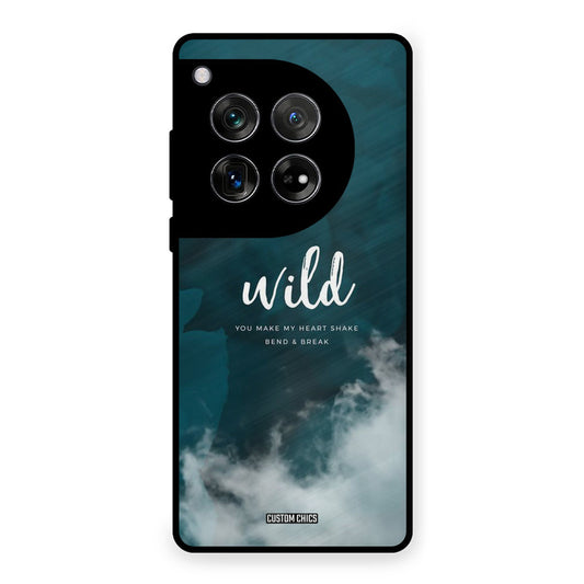 Wild Cloud OnePlus 12 Mobile Back Cover - Typography PrintShield Case