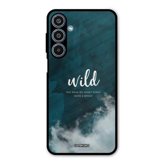 Wild Cloud Samsung Galaxy M35 5G Mobile Back Cover - Typography PrintShield Case