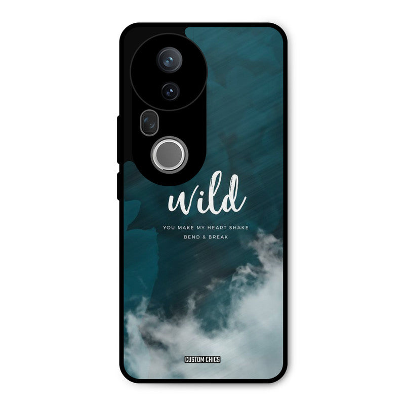 Wild Cloud Vivo T4 Ultra Mobile Back Cover - Typography PrintShield Case