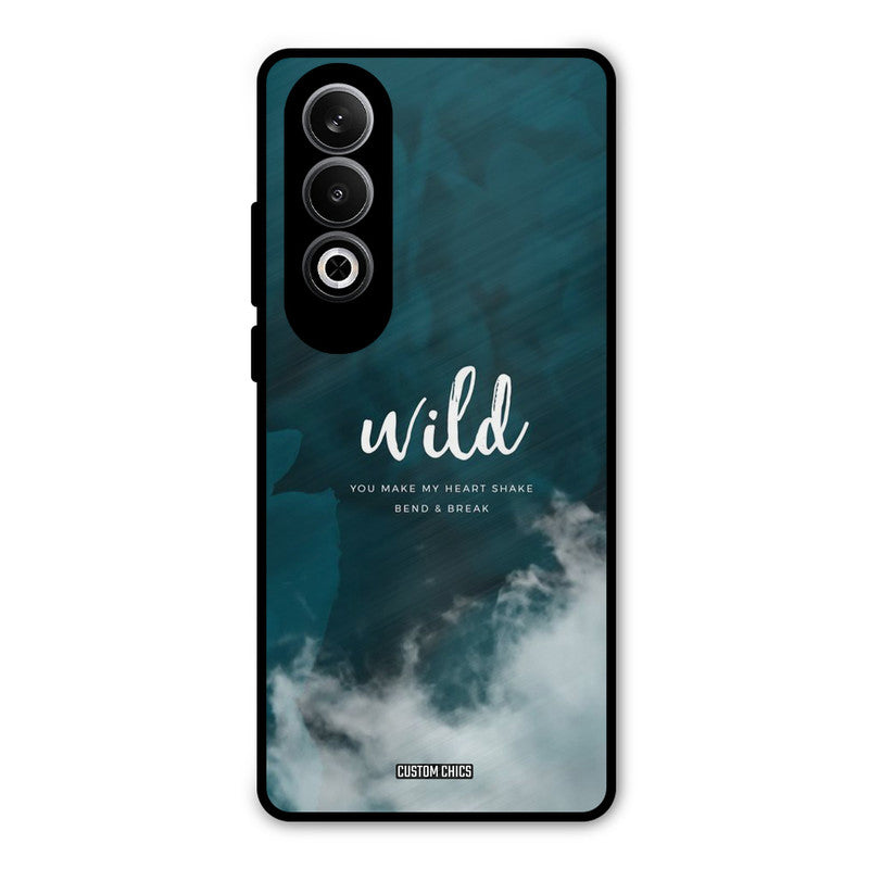 Wild Cloud OnePlus Nord CE4 Mobile Back Cover - Typography PrintShield Case