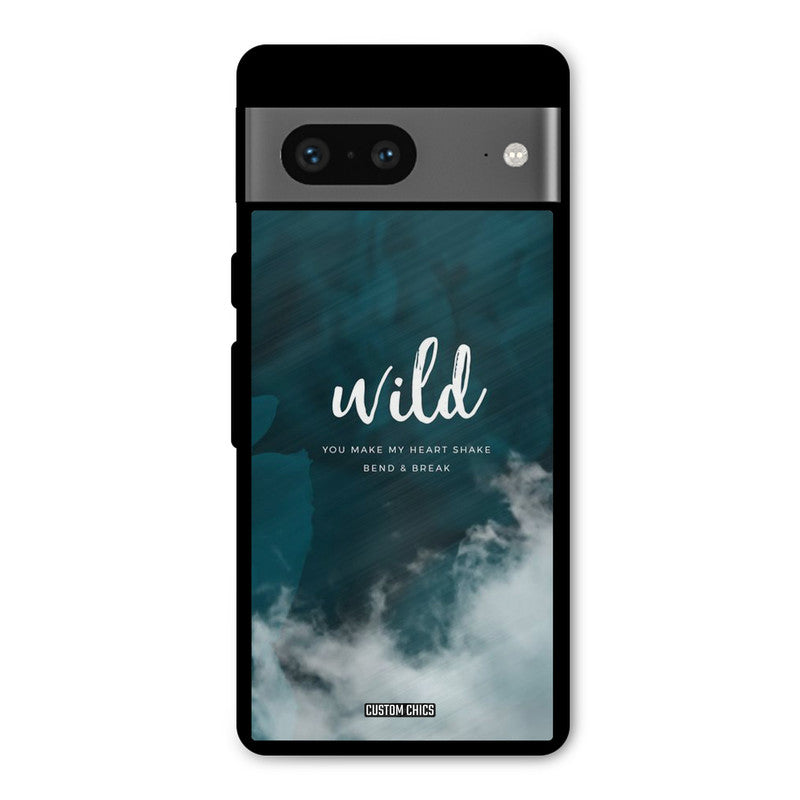Wild Cloud Google Pixel 7 Mobile Back Cover - Typography PrintShield Case