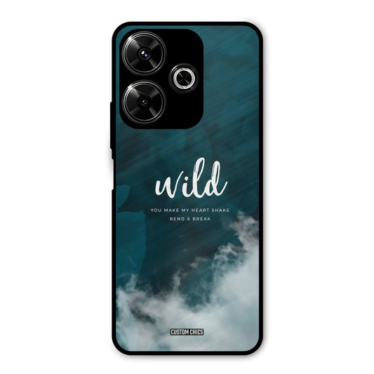 Wild Cloud Redmi 13 5G Mobile Back Cover - Typography PrintShield Case