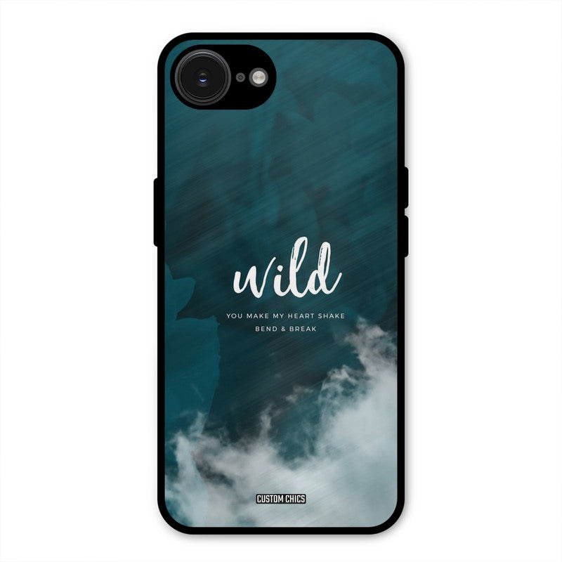 Wild Cloud iPhone 16e Mobile Back Cover - Typography PrintShield Case