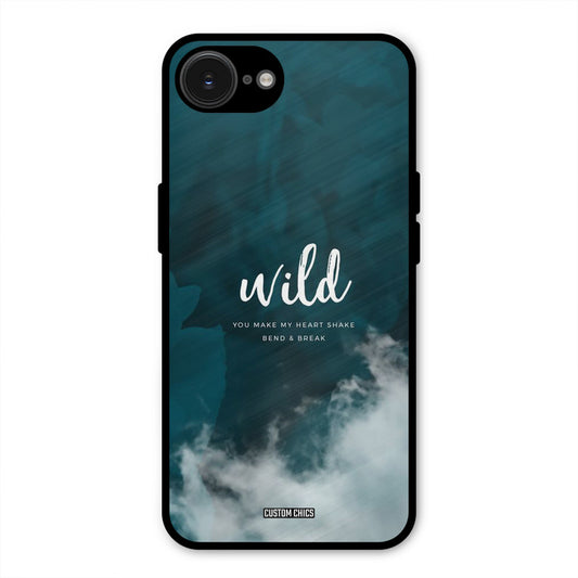 Wild Cloud iPhone 16e Mobile Back Cover - Typography PrintShield Case