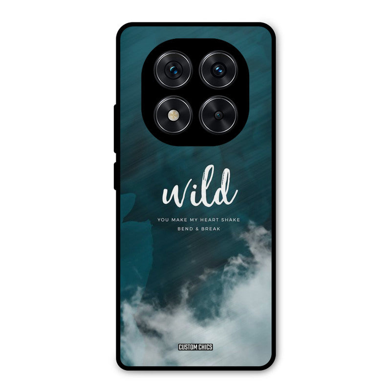 Wild Cloud Redmi Note 14 Pro Mobile Back Cover - Typography PrintShield Case