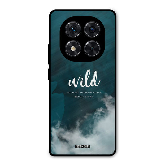 Wild Cloud Redmi Note 14 Pro Mobile Back Cover - Typography PrintShield Case