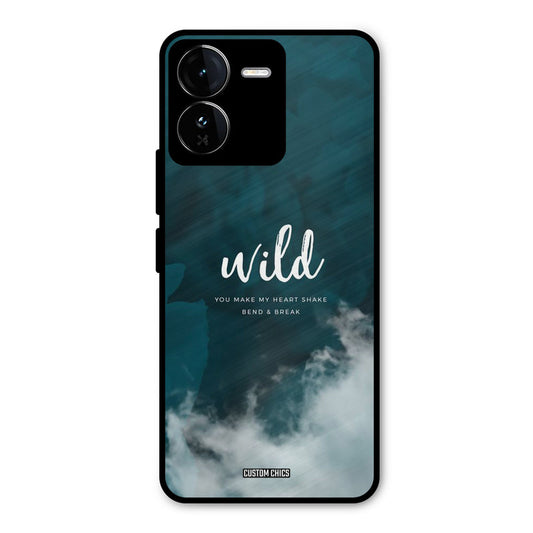 Wild Cloud iQOO Z9 Mobile Back Cover - Typography PrintShield Case