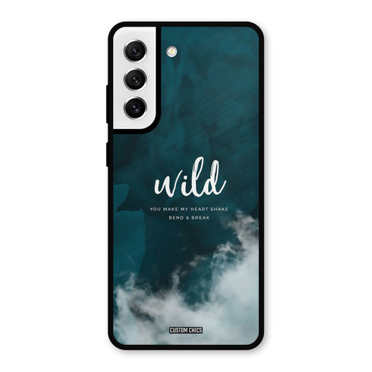 Wild Cloud Samsung Galaxy S21 FE 5G Mobile Back Cover - Typography PrintShield Case