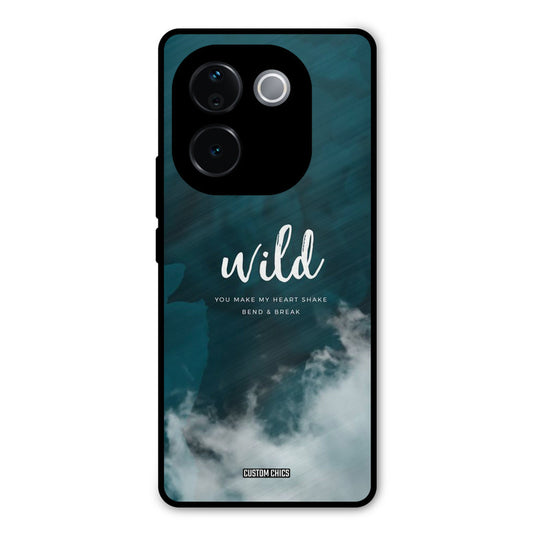 Wild Cloud iQOO Z9s Pro Mobile Back Cover - Typography PrintShield Case