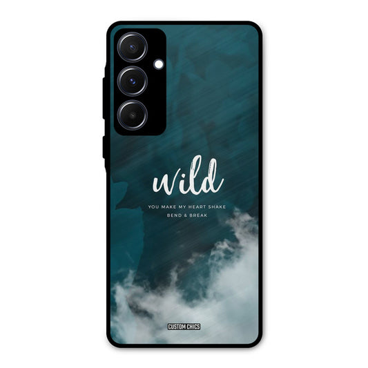 Wild Cloud Samsung Galaxy A55 5G Mobile Back Cover - Typography PrintShield Case