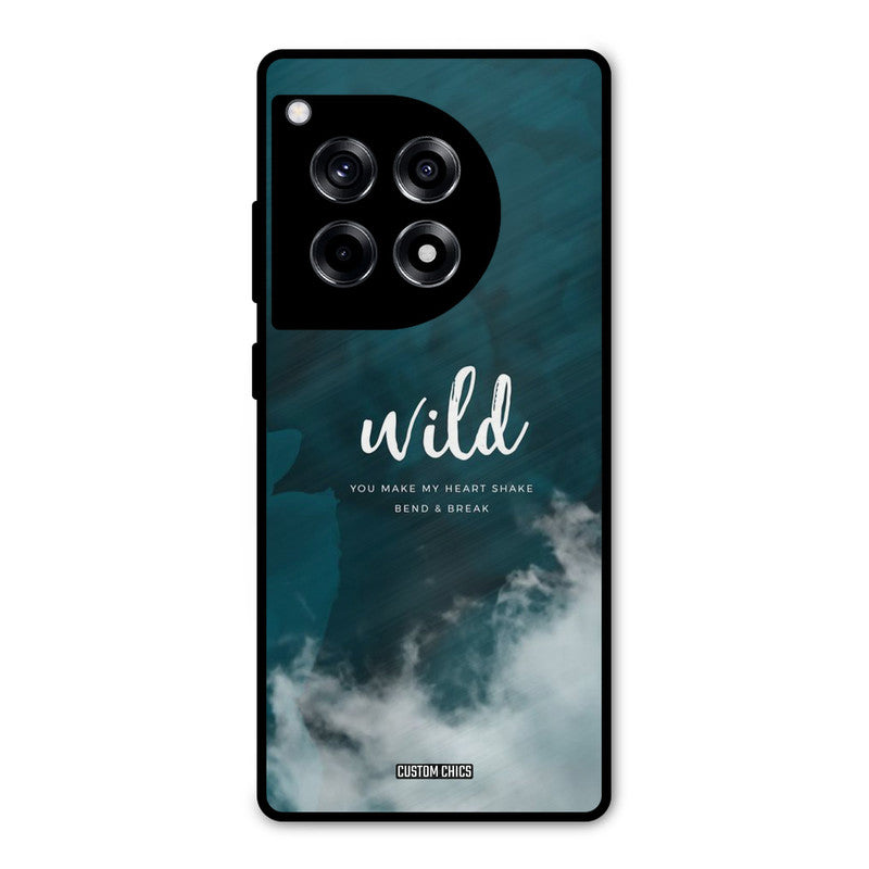 Wild Cloud OnePlus 12R Mobile Back Cover - Typography PrintShield Case