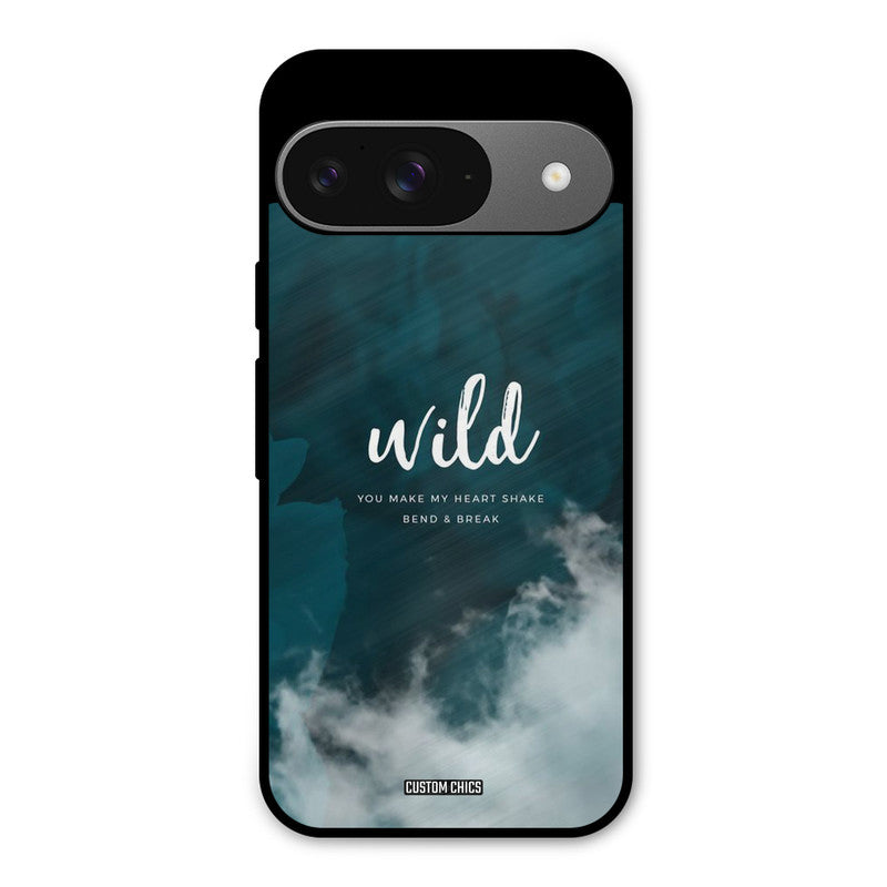 Wild Cloud Google Pixel 9 Mobile Back Cover - Typography PrintShield Case