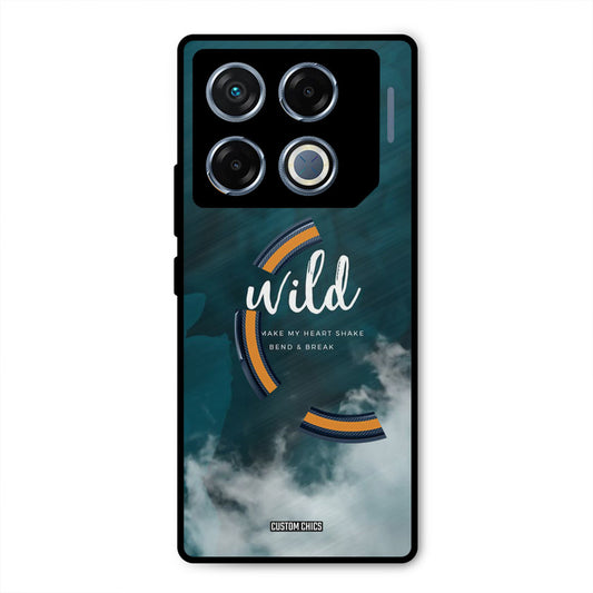 Wild Cloud Infinix GT 20 Pro Mobile Back Cover - Typography PrintShield Case