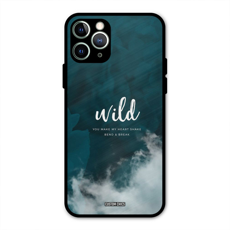 Wild Cloud iPhone 11 Pro Max Mobile Back Cover - Typography PrintShield Case