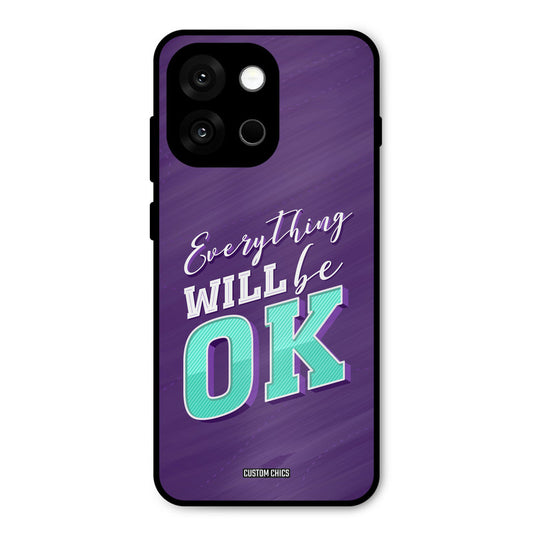 Will Be Ok Oneplus 13s Mobile Back Cover - Typography PrintShield Case