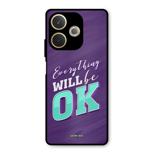 Will Be Ok Oppo A5 Pro Mobile Back Cover - Typography PrintShield Case