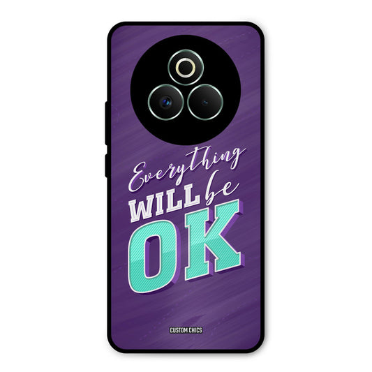 Will Be Ok Realme P3 Pro 5G Mobile Back Cover - Typography PrintShield Case