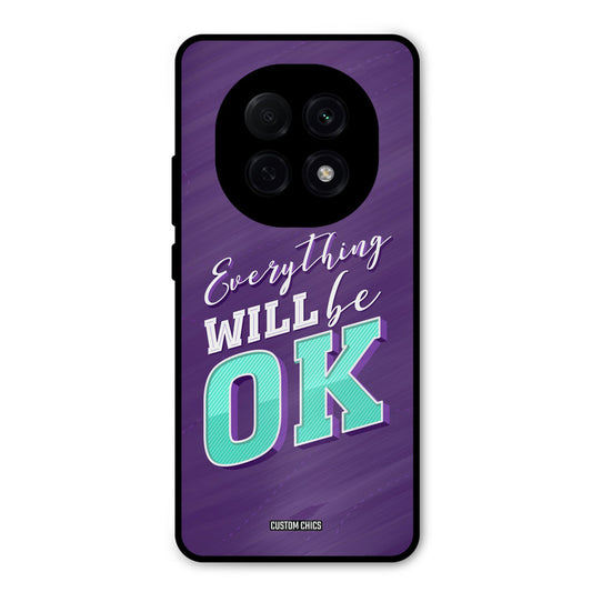 Will Be Ok Oppo F29 Pro Mobile Back Cover - Typography PrintShield Case