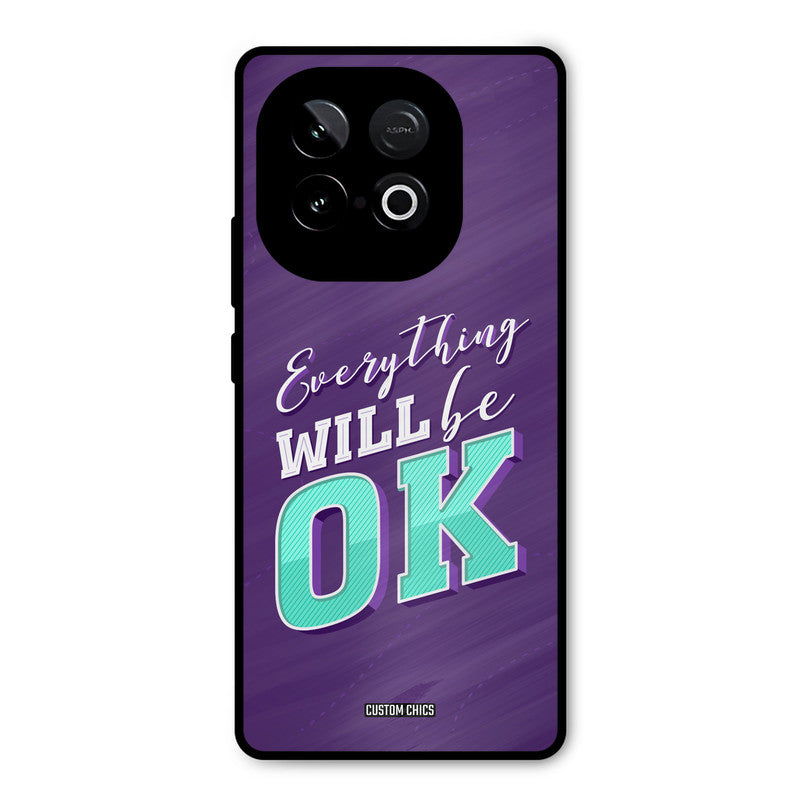 Will Be Ok iQOO Neo 10 Mobile Back Cover - Typography PrintShield Case