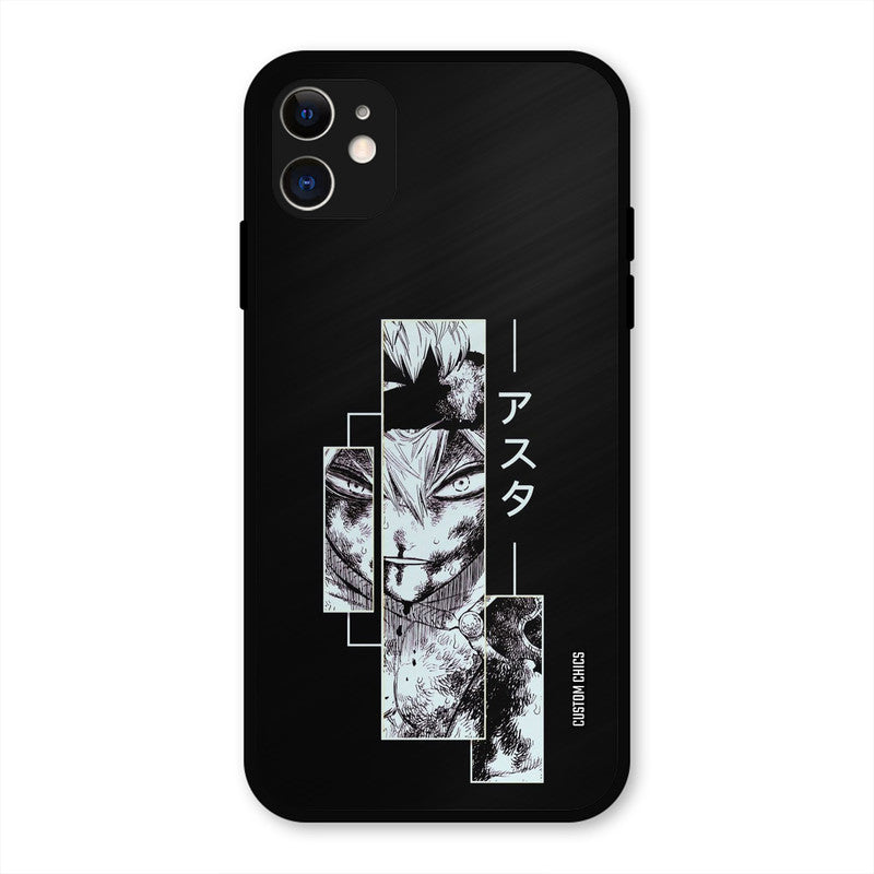Wounded Asta iPhone 11 Mobile Back Cover - Anime PrintShield Case
