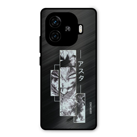 Wounded Asta iQoo Neo 10R Mobile Back Cover - Anime PrintShield Case