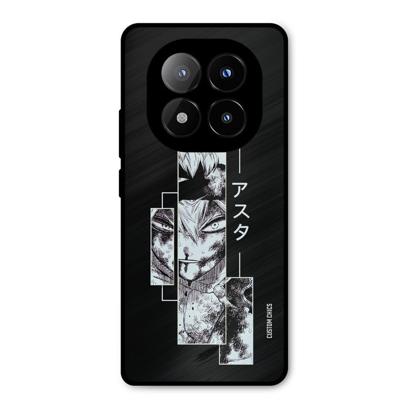 Wounded Asta Redmi Note 14 Pro Plus 5G Mobile Back Cover - Anime PrintShield Case