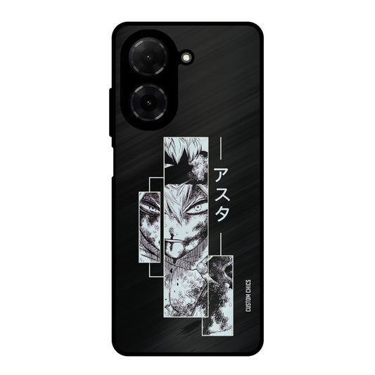 Wounded Asta Poco C71 Mobile Back Cover - Anime PrintShield Case