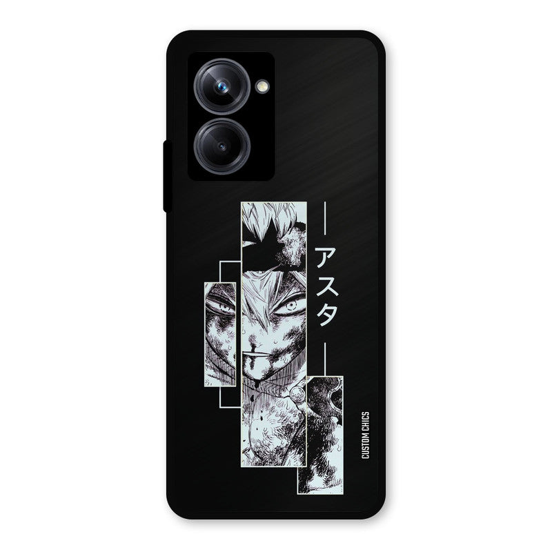 Wounded Asta Realme 10 Pro Mobile Back Cover - Anime PrintShield Case