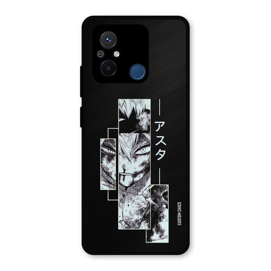 Wounded Asta Redmi 12c Mobile Back Cover - Anime PrintShield Case