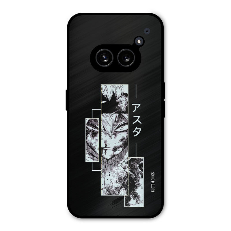 Wounded Asta Nothing Phone 2a Mobile Back Cover - Anime PrintShield Case