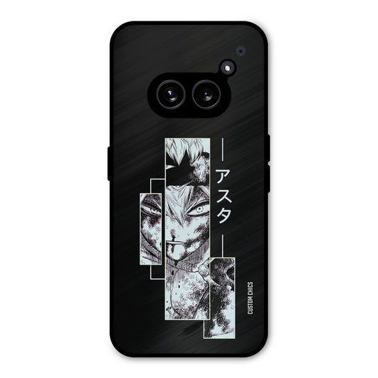 Wounded Asta Nothing Phone 2a Mobile Back Cover - Anime PrintShield Case