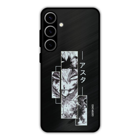 Wounded Asta Samsung Galaxy S24 Plus Mobile Back Cover - Anime PrintShield Case